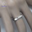 แหวนทองคำขาว แหวนเพชร แหวนคู่ แหวนแต่งงาน แหวนหมั้น - RC30103DWG